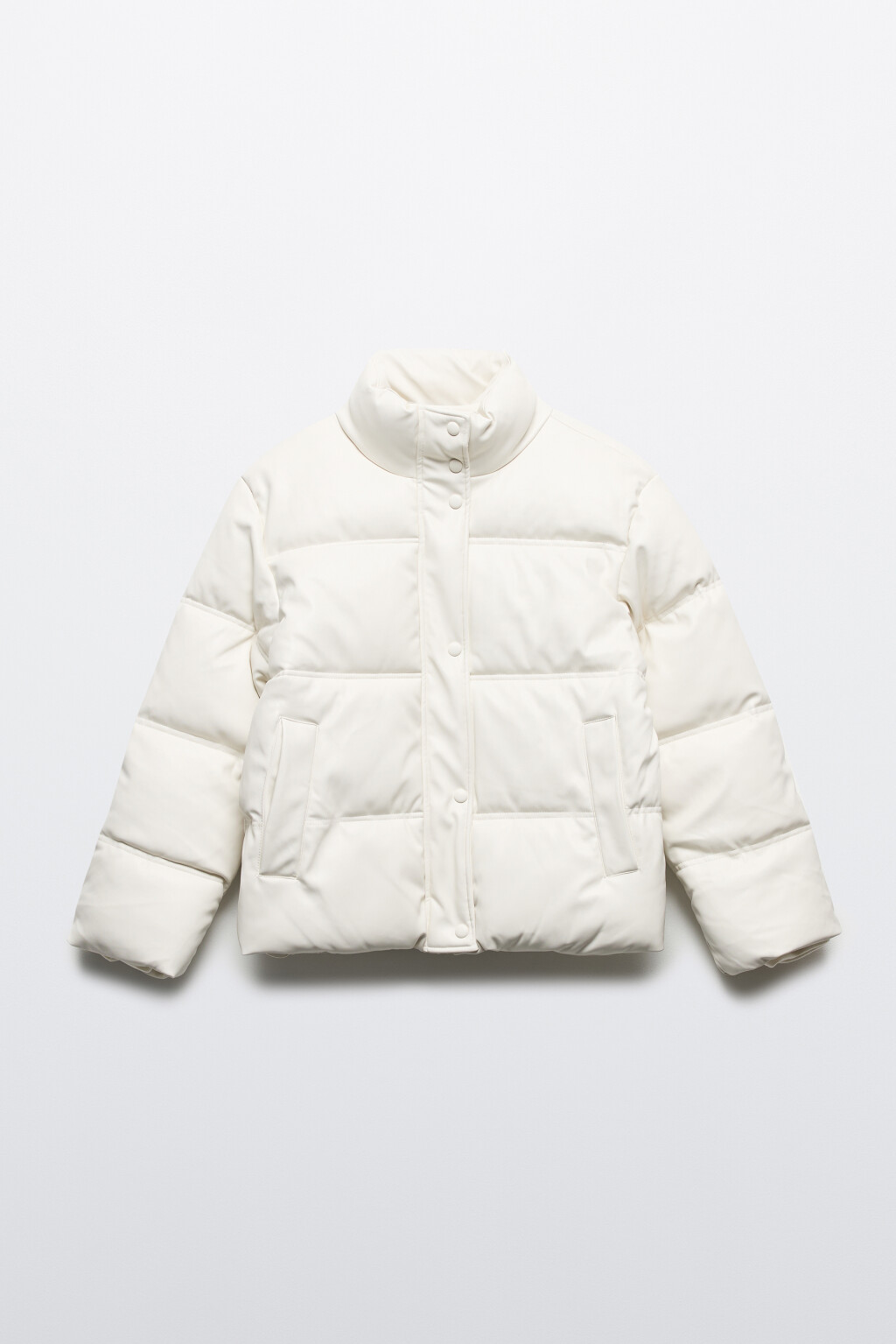 Куртка стеганая с воротником-стойкой - цвет молочный - 9