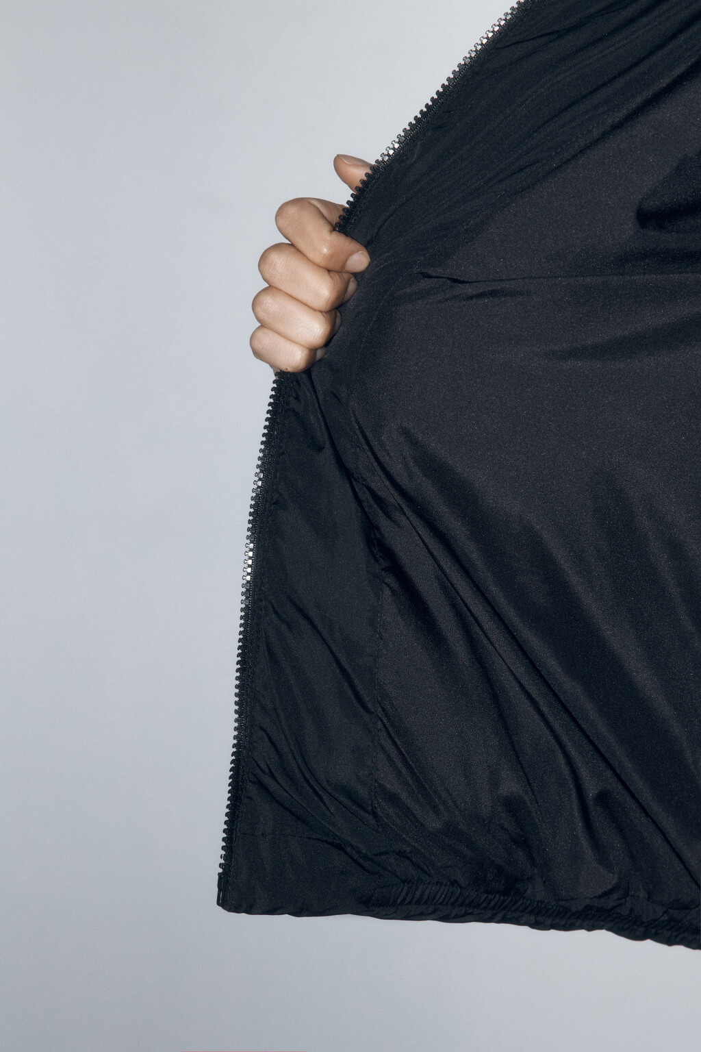 Куртка стеганая с воротником-стойкой - цвет черный - 6