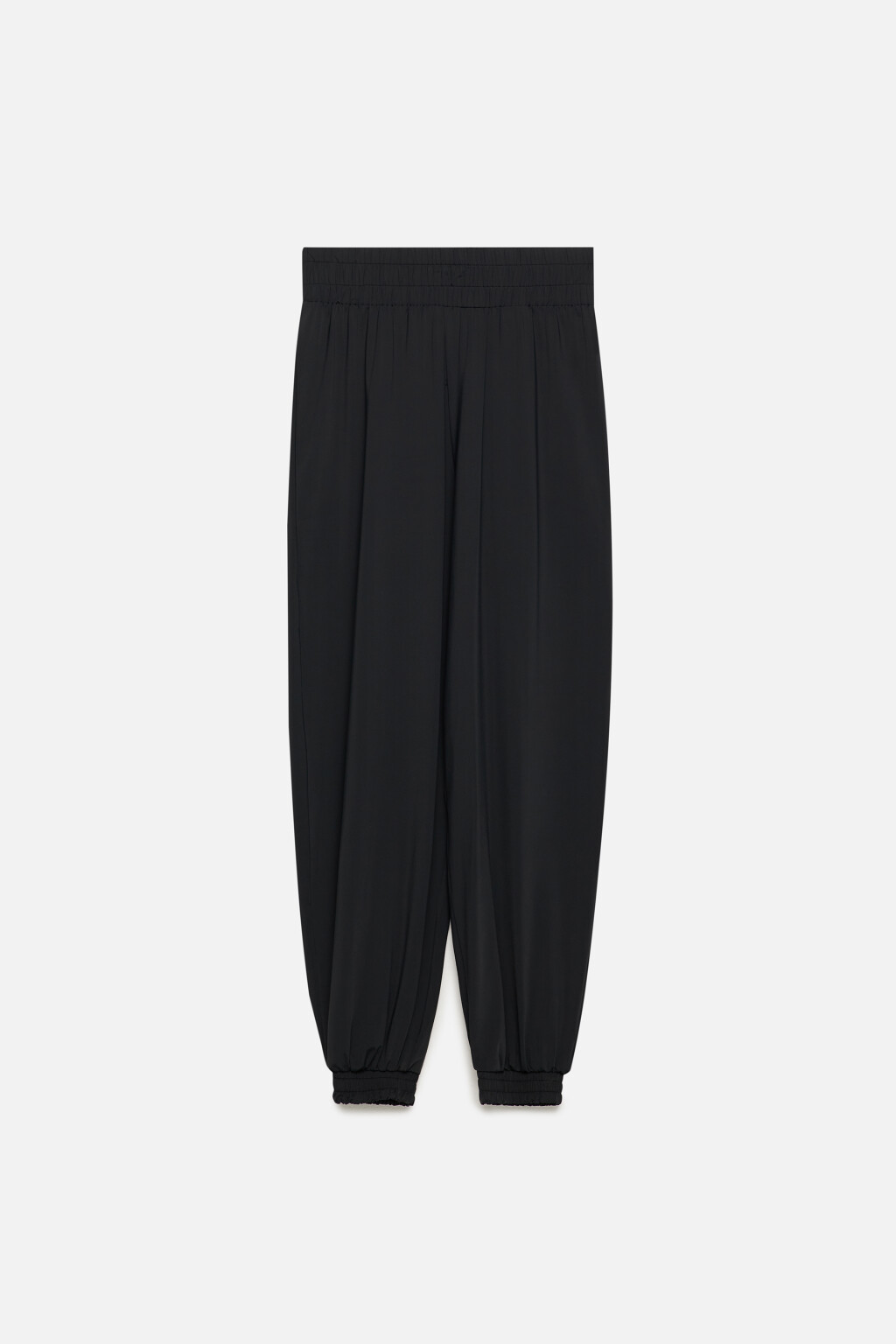 Брюки-джоггеры спортивные из дышащей ткани - цвет черный - 8