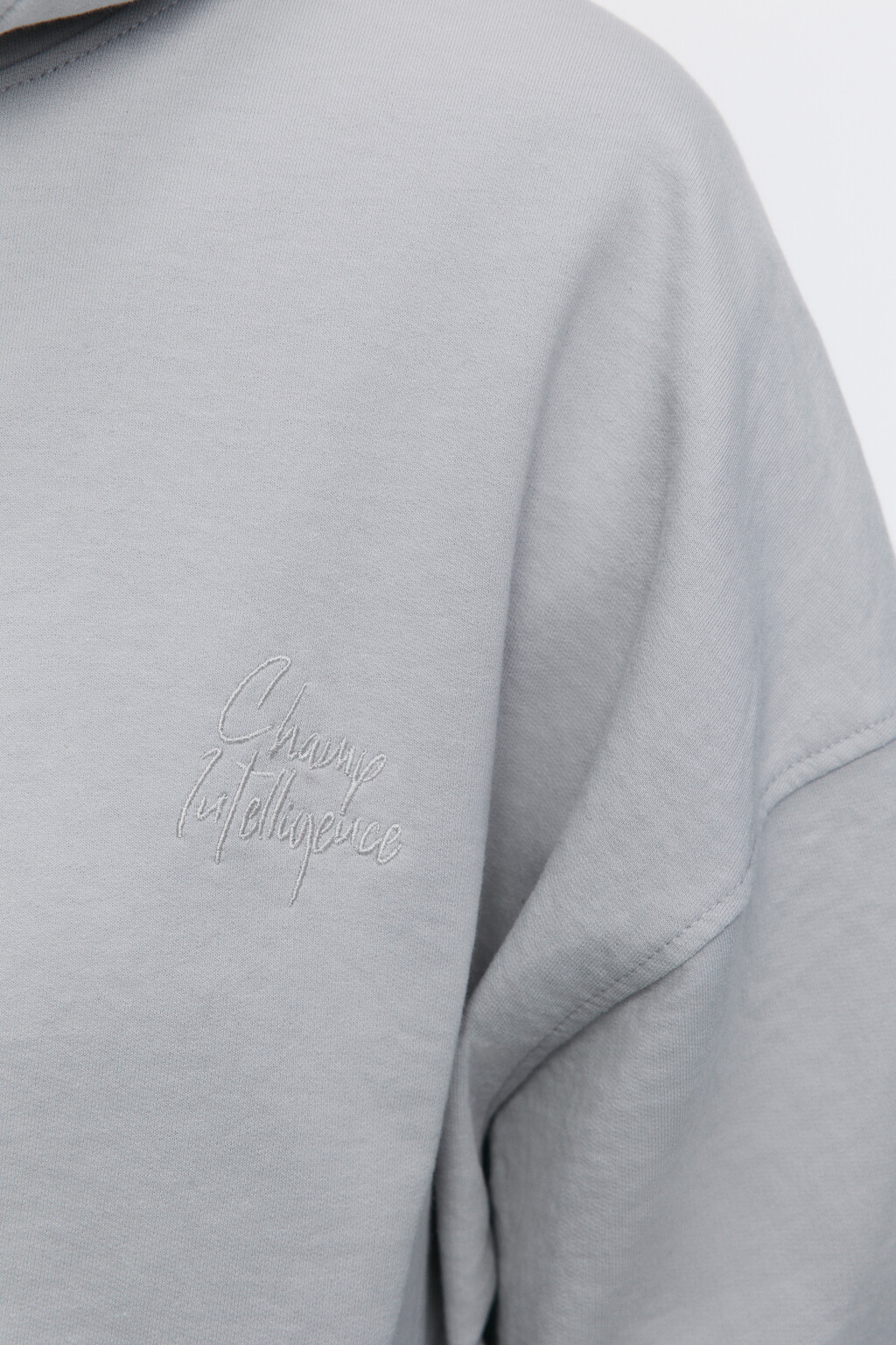 Худи oversize спортивная с вареным эффектом - цвет серый - 6