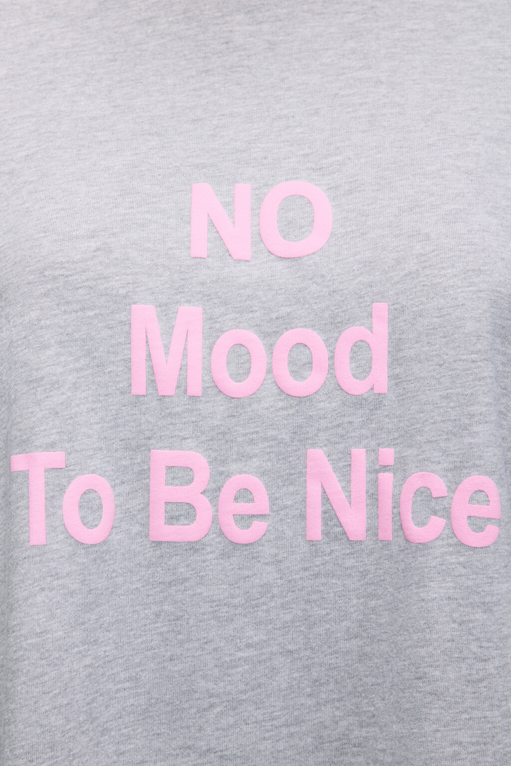 Платье-футболка домашнее с принтом - цвет серый - 7