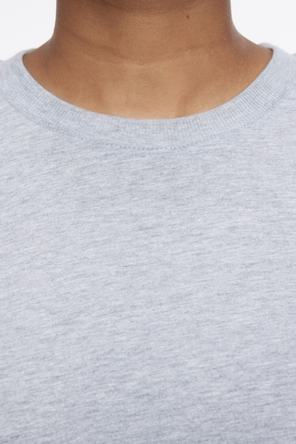 Лонгслив oversize хлопковый - цвет серый - 6