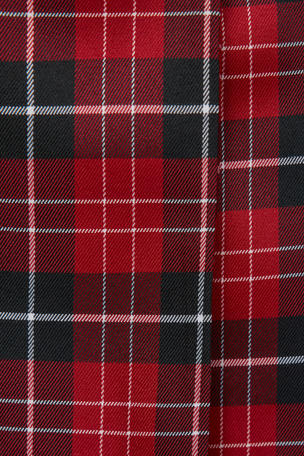 Юбка миди плиссированная в клетку - цвет красный - 7