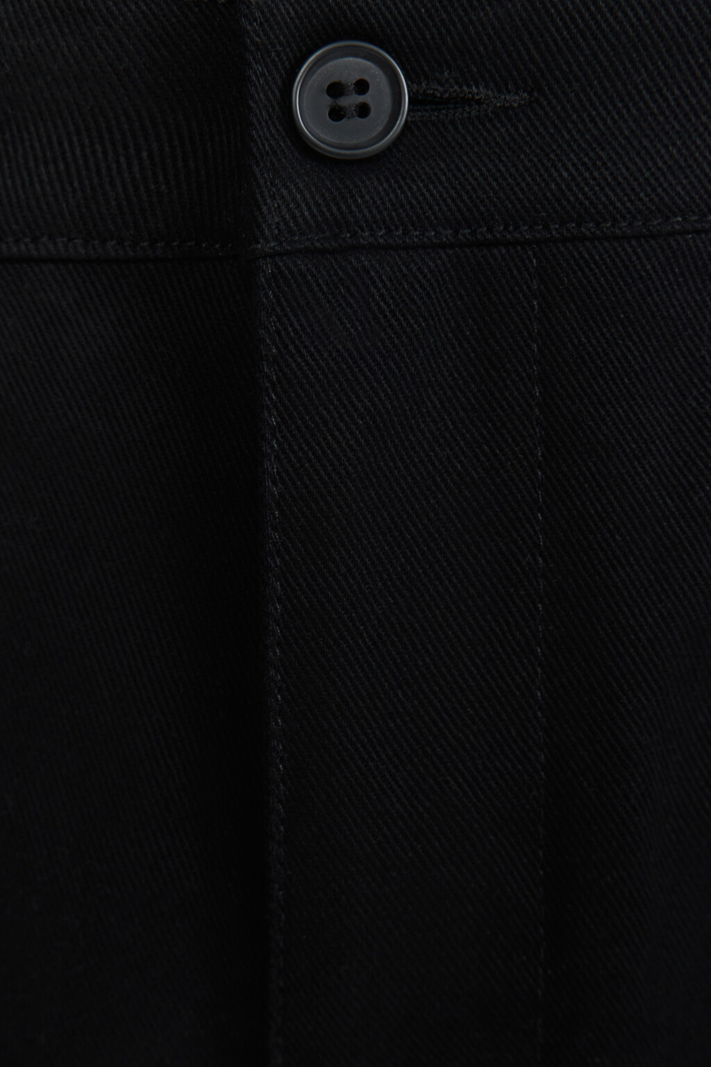 Брюки прямые хлопковые со стрелками - цвет черный - 6