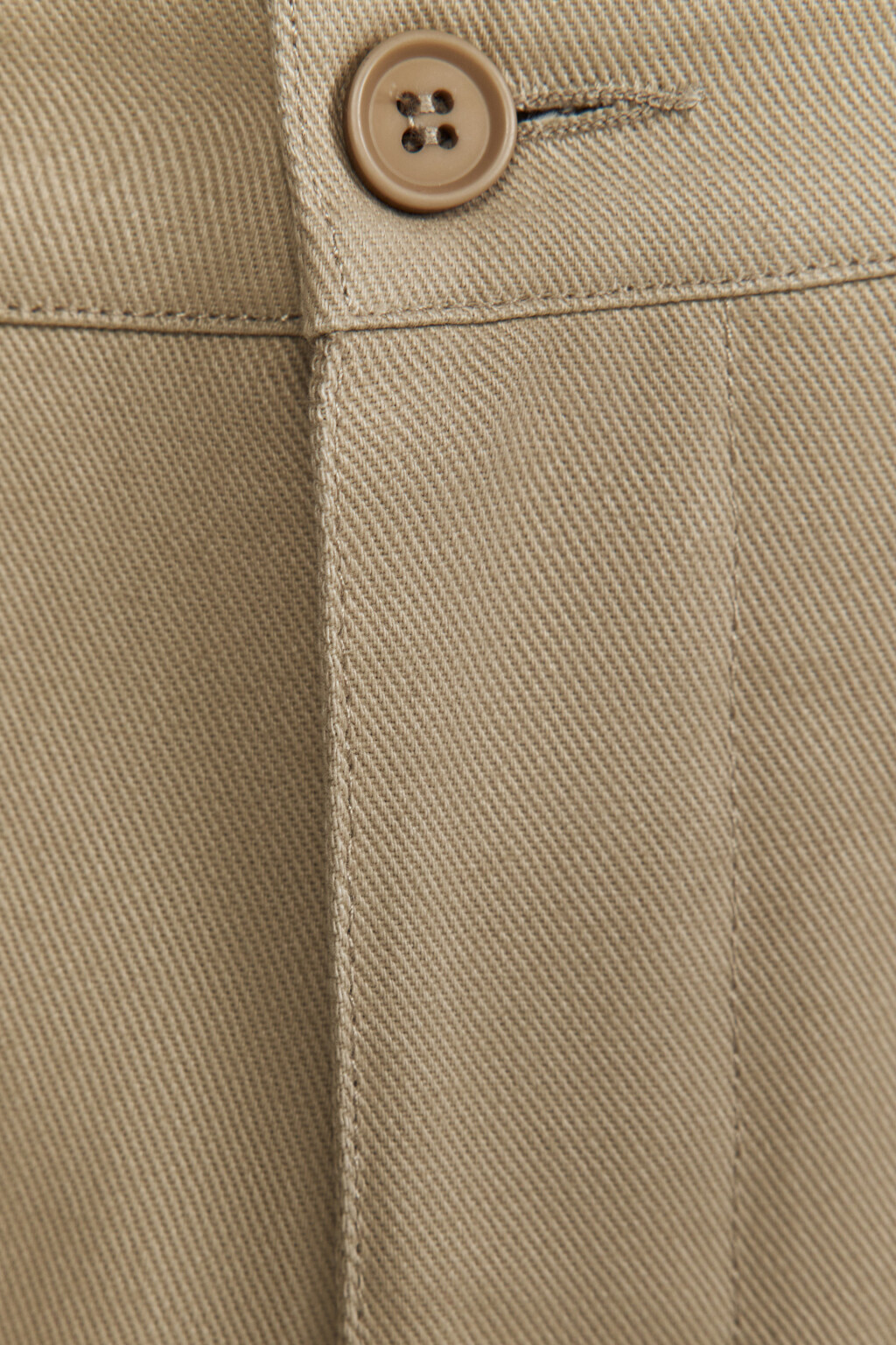 Брюки прямые хлопковые со стрелками - цвет бежевый - 6