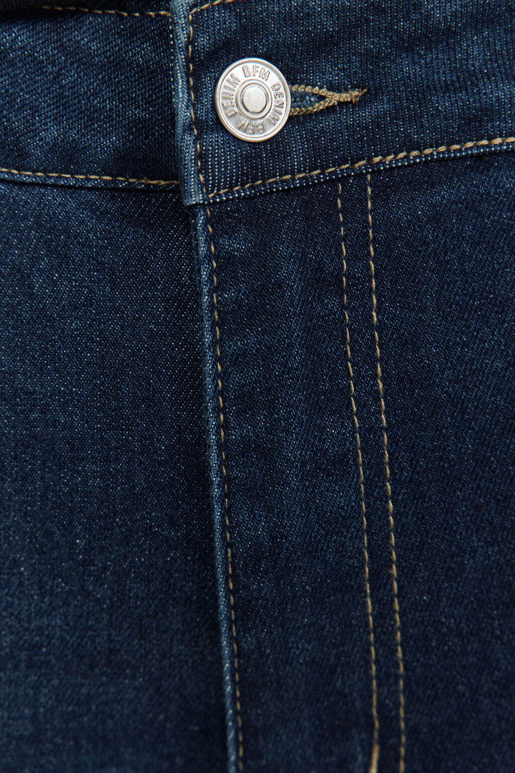 Джинсы прямые с широкими подворотами - цвет синий - 7