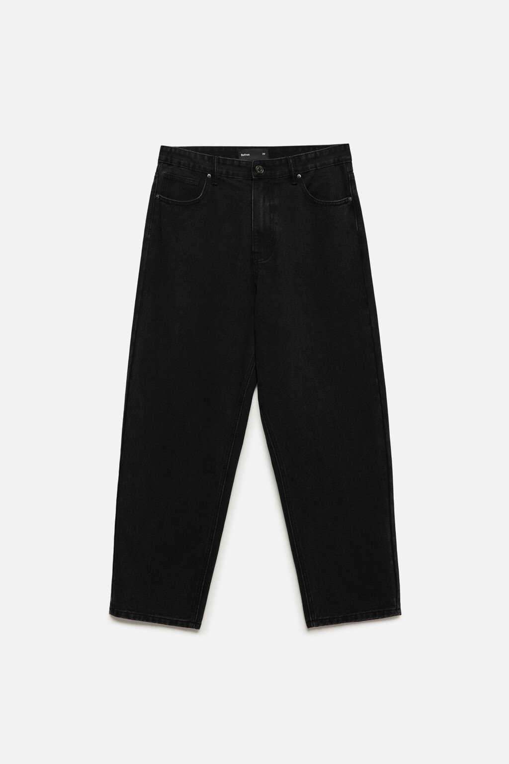 Джинсы carrots со средней посадкой - цвет черный - 9