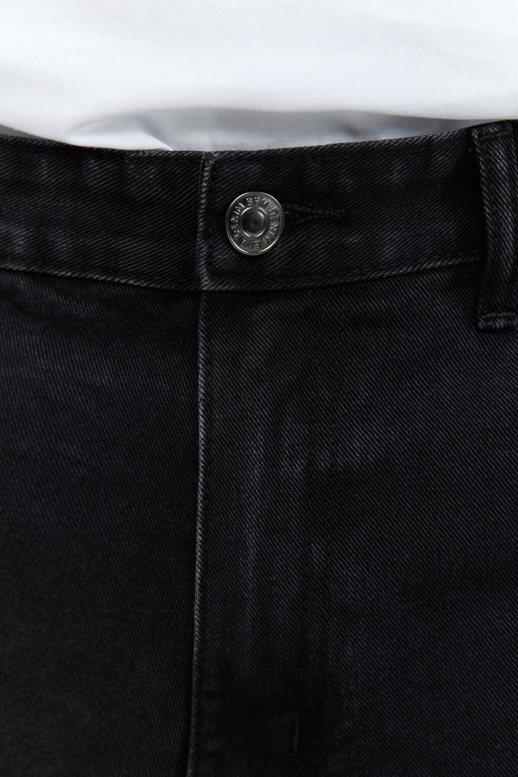 Джинсы carrots со средней посадкой - цвет черный - 7