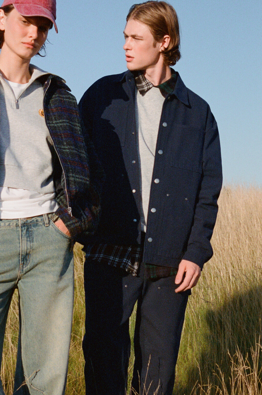 Рубашка джинсовая с накладными карманами - цвет синий - 8