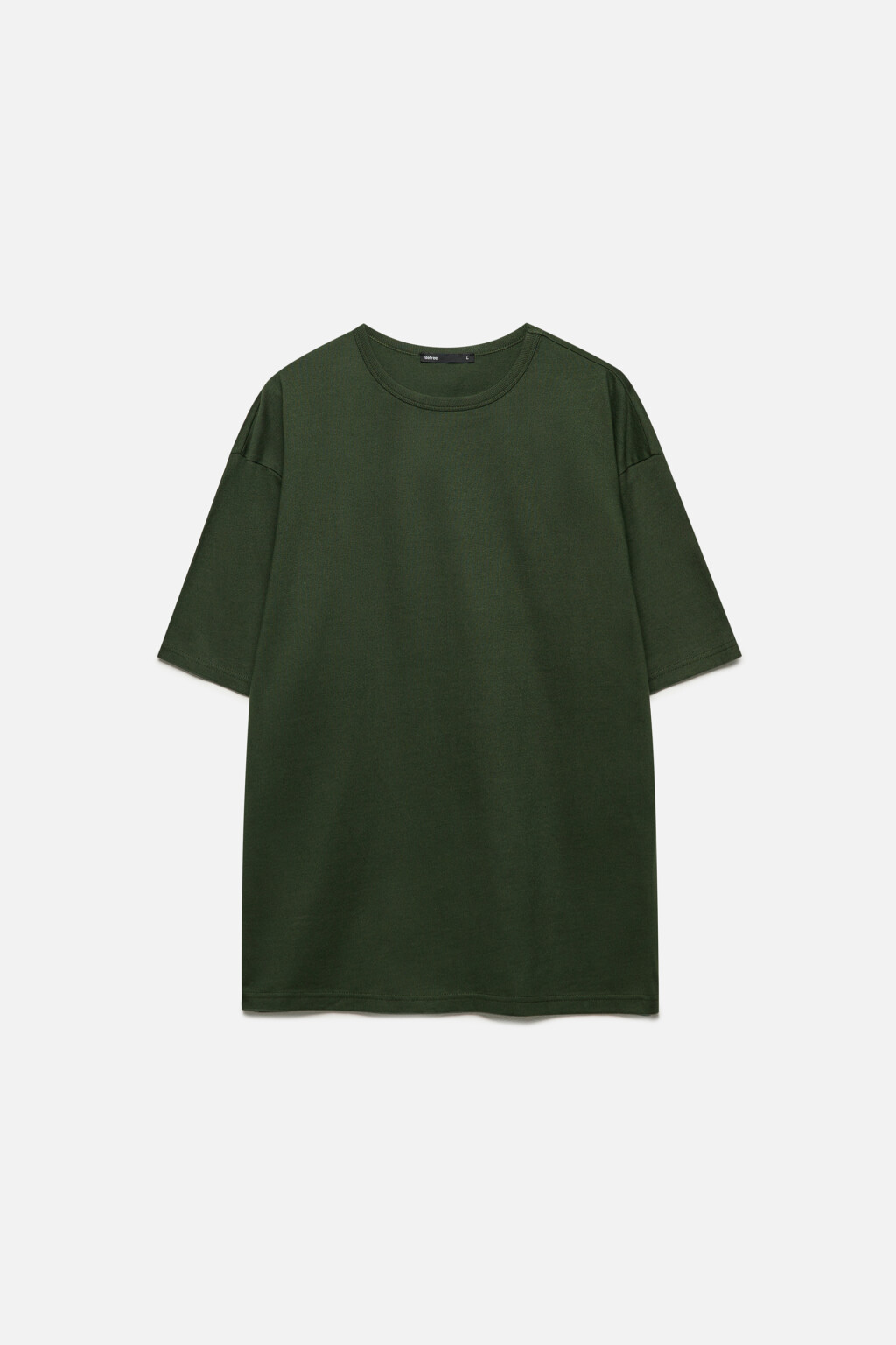 Футболка прямая базовая - цвет зеленый - 8