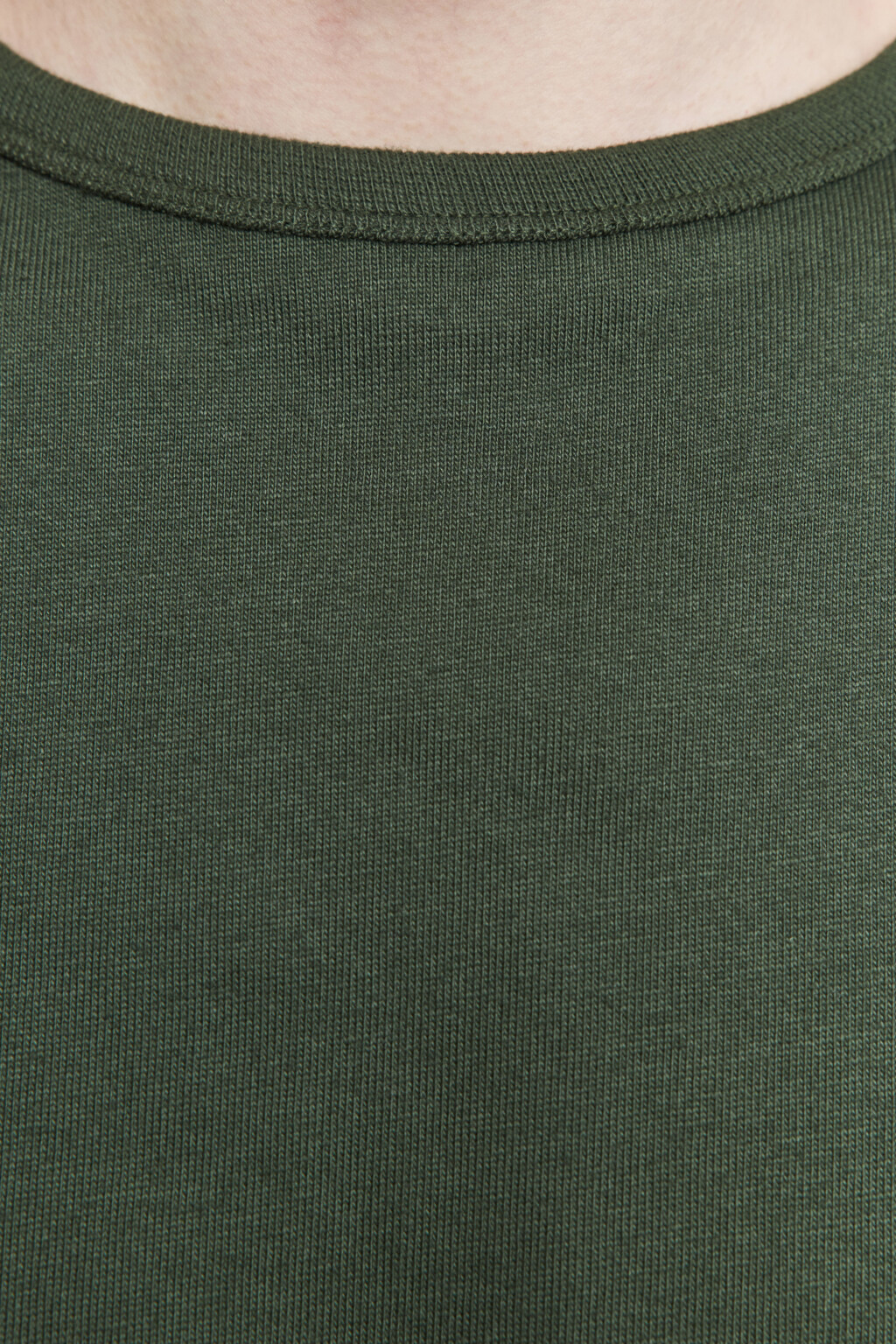 Футболка прямая базовая - цвет зеленый - 6