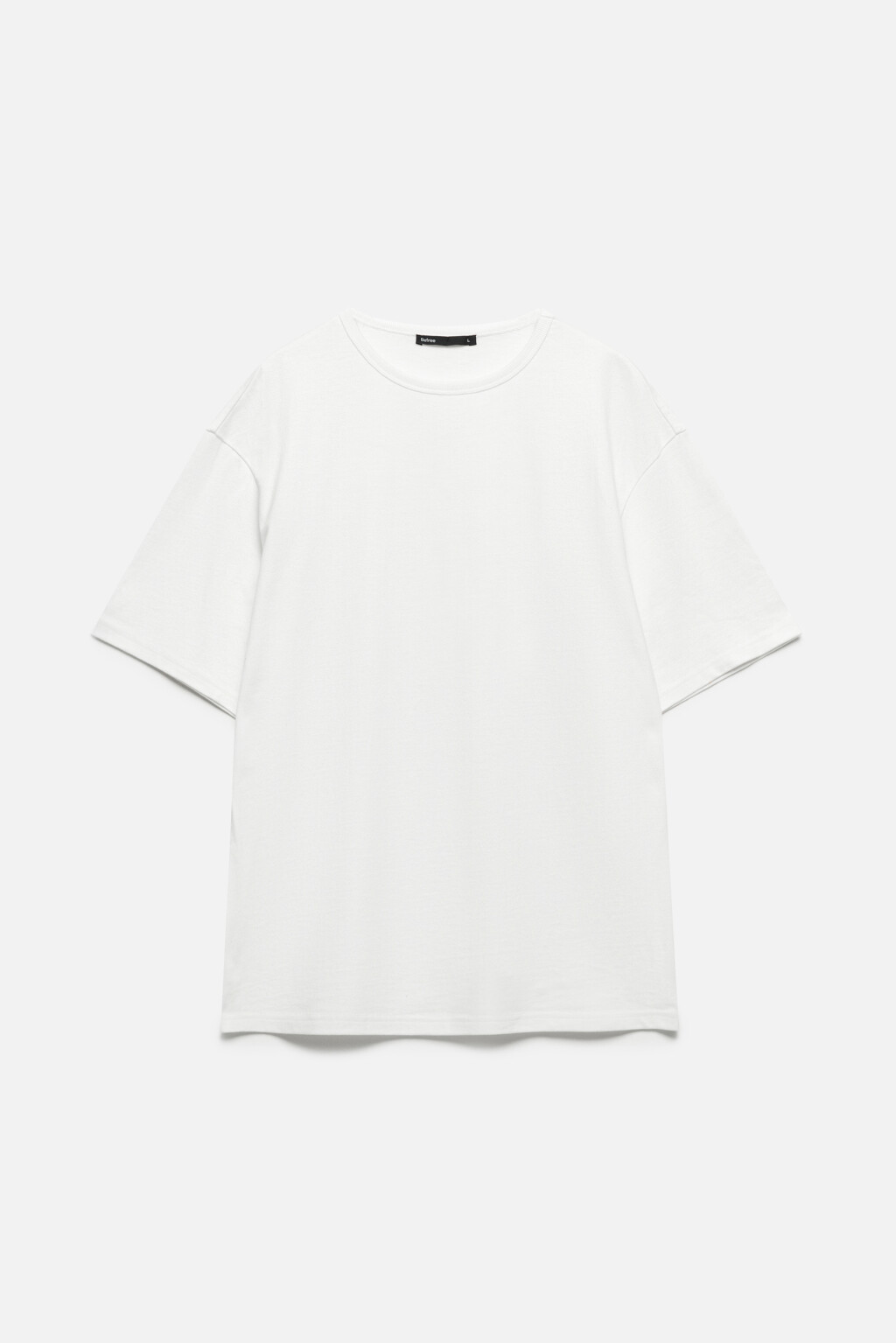 Футболка прямая базовая - цвет белый - 8