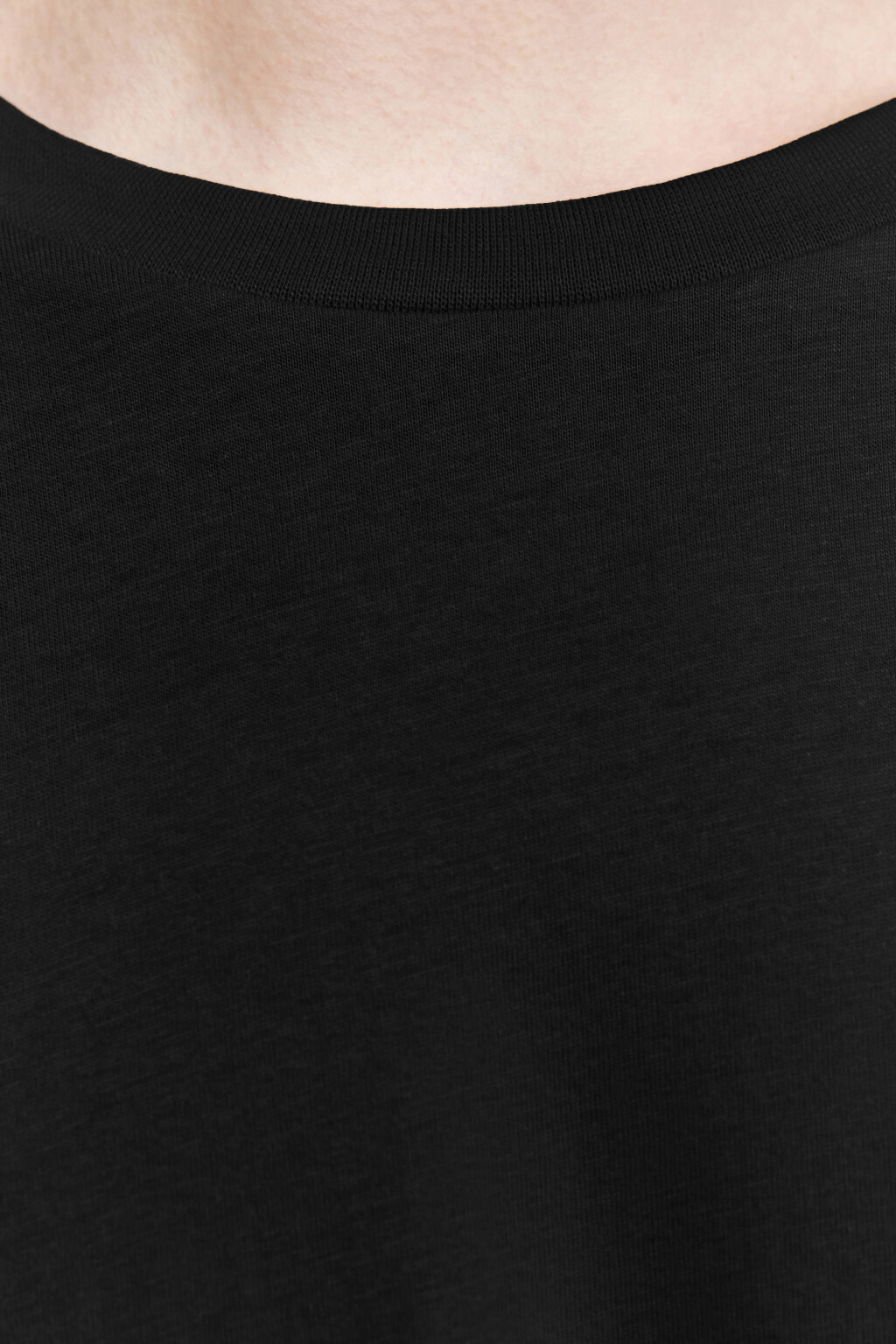 Футболка oversize хлопковая - цвет черный - 5