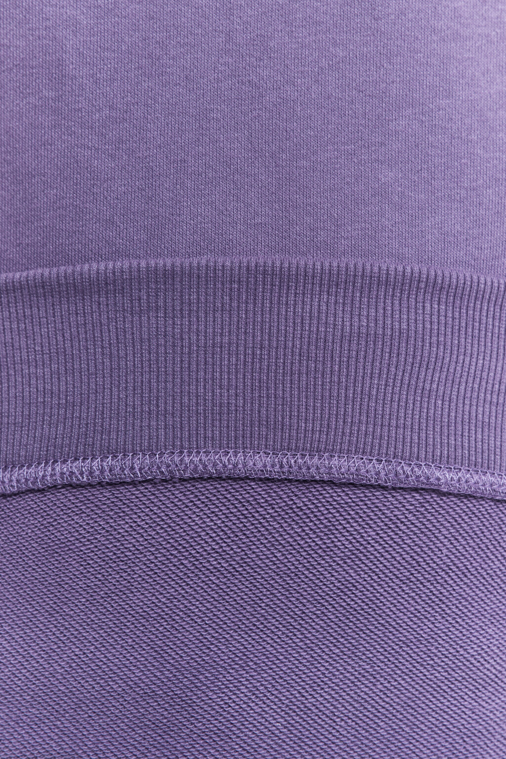 Свитшот oversize базовый утепленный - цвет фиолетовый - 9