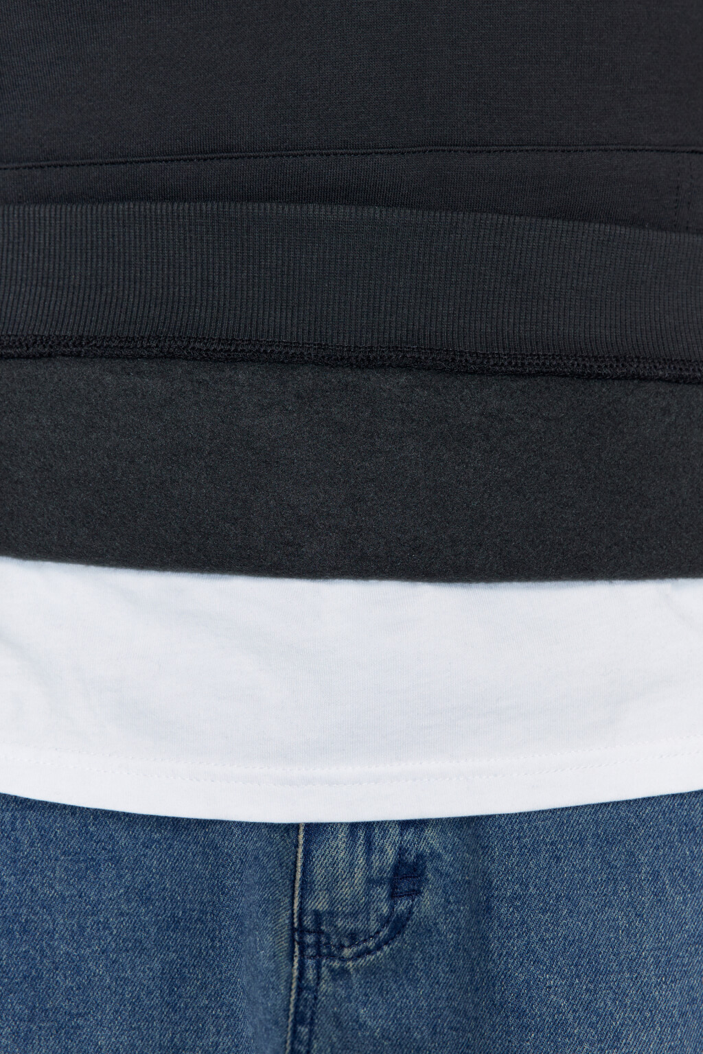 Худи oversize утепленная с принтом - цвет серый - 8