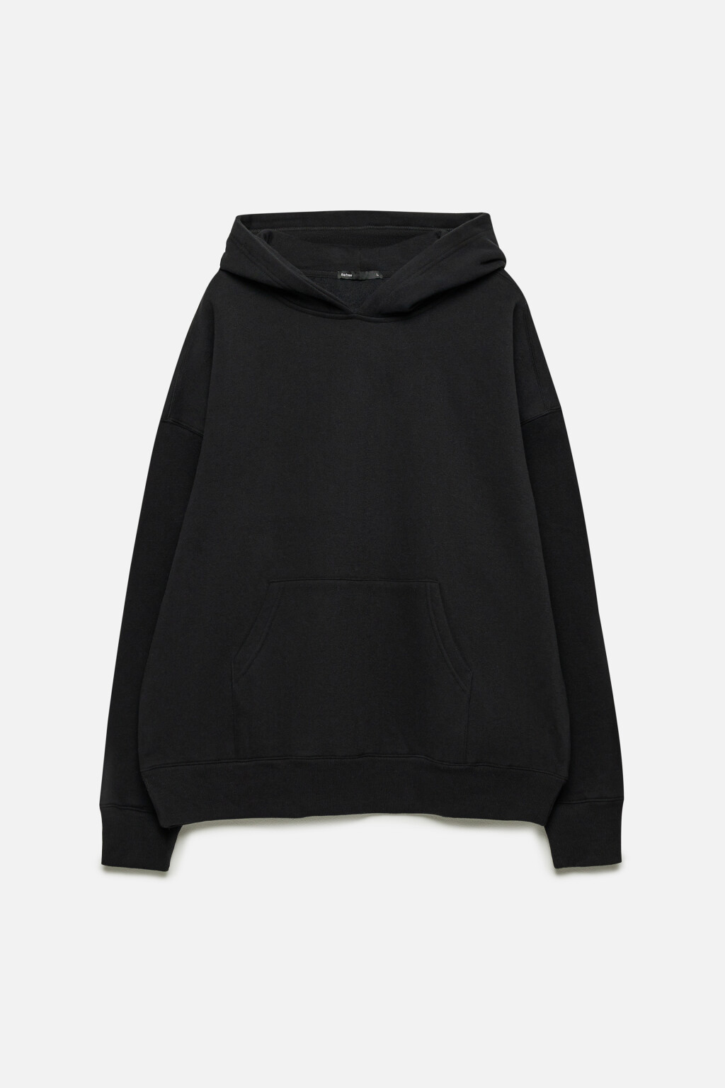 Худи oversize утепленная с капюшоном - цвет черный - 10