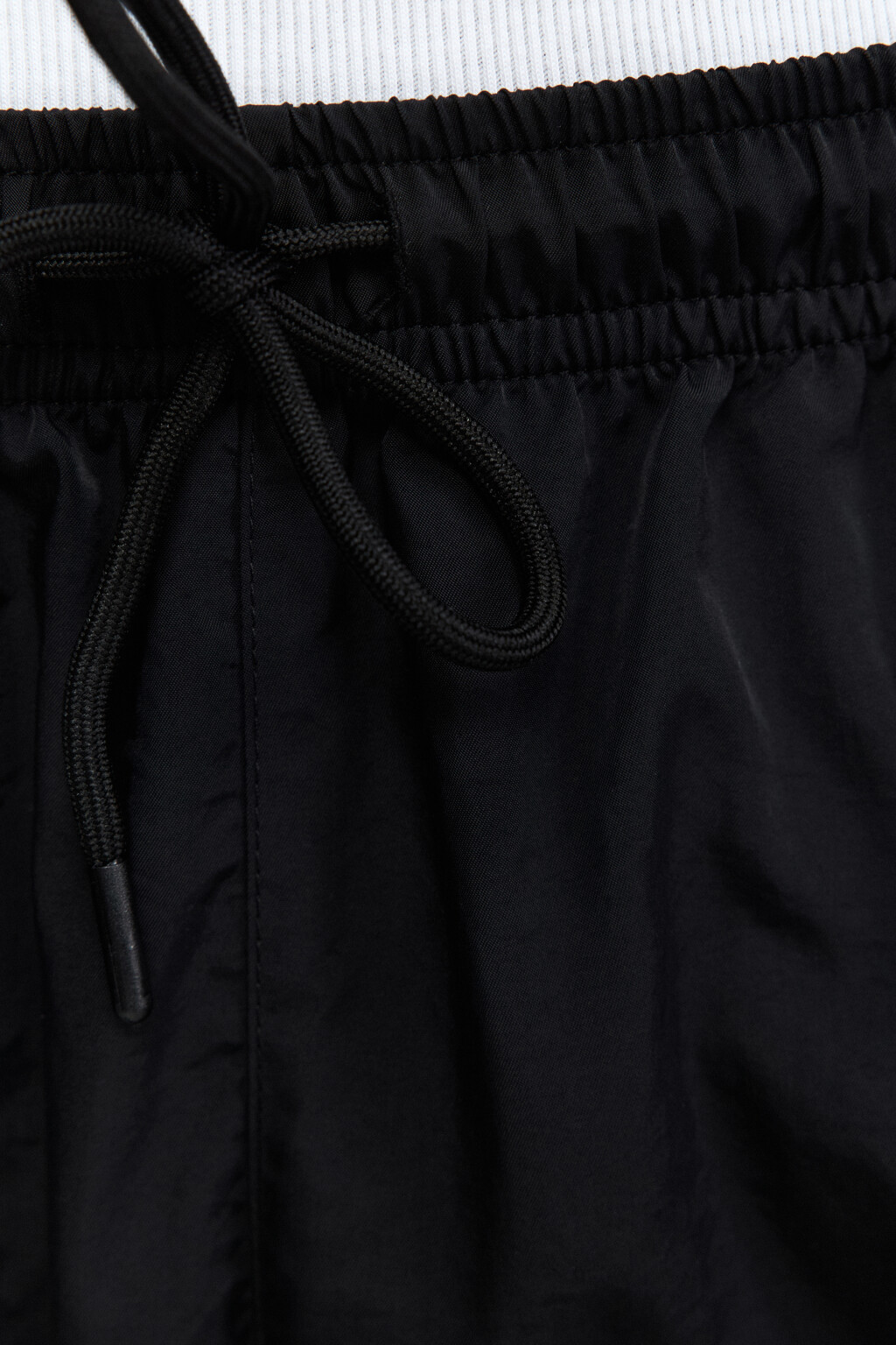 Брюки-джоггеры спортивные с утяжками - цвет черный - 7