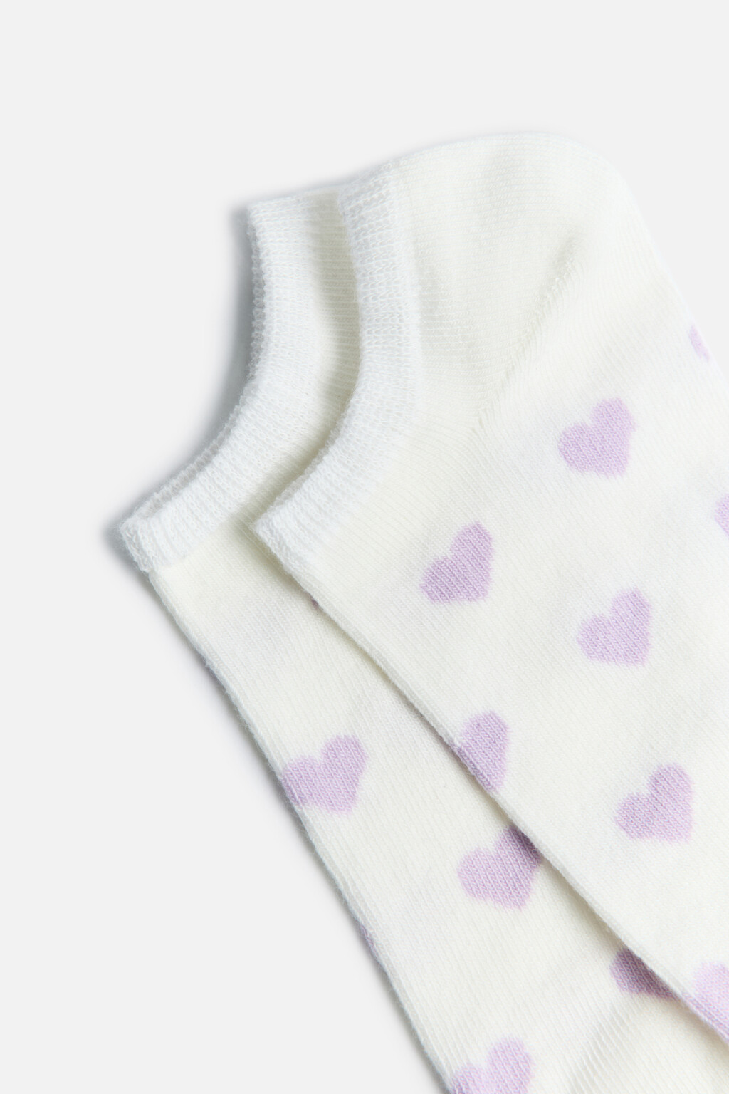 носки женские - цвет сиреневый - 2