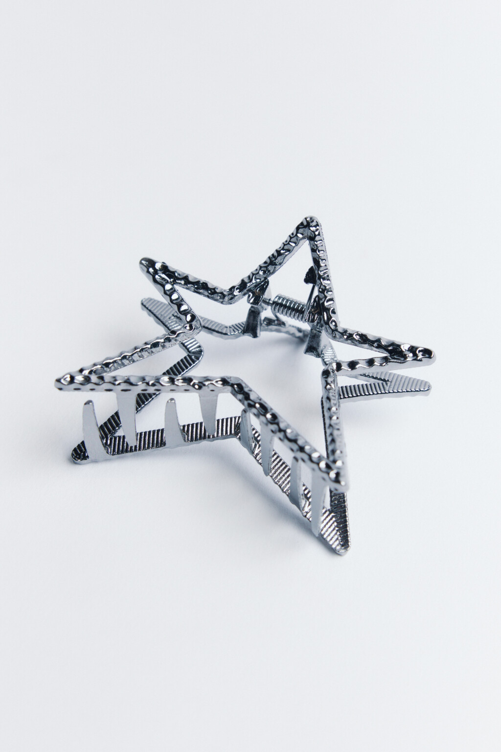 заколка для волос женская - цвет серый - 2