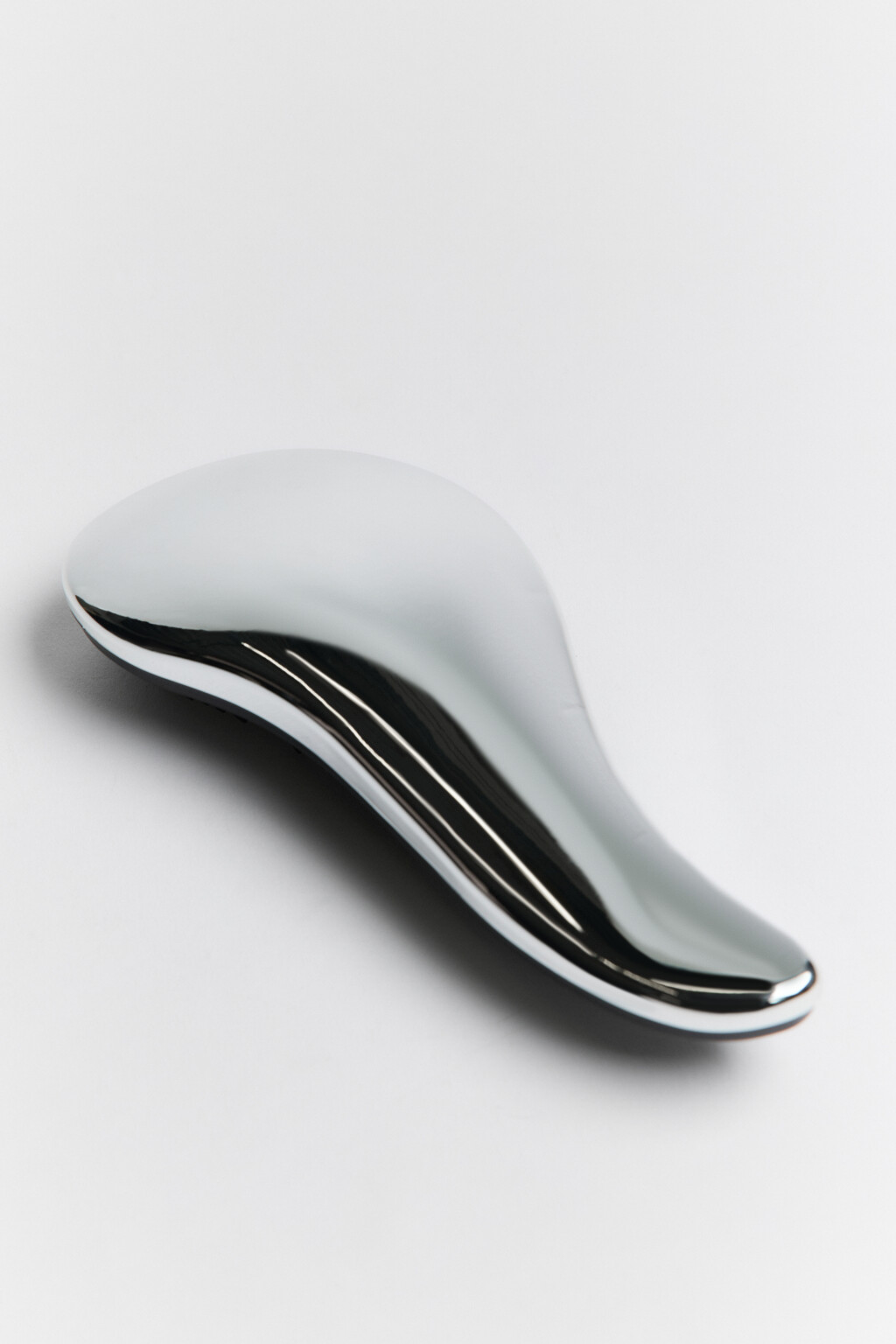 Расческа для волос - цвет серый - 2