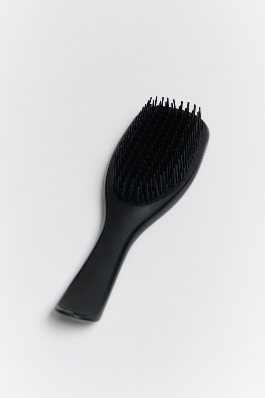 Расческа для волос массажная - цвет черный - 2