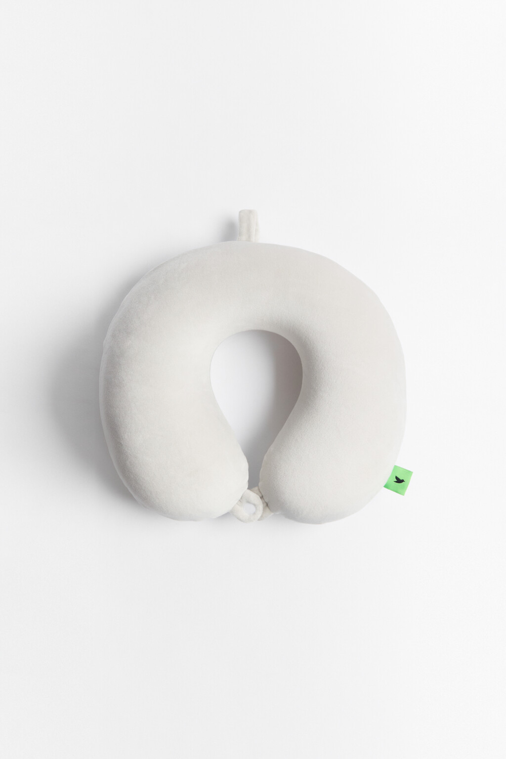 Подушка для шеи дорожная - цвет черный - 1