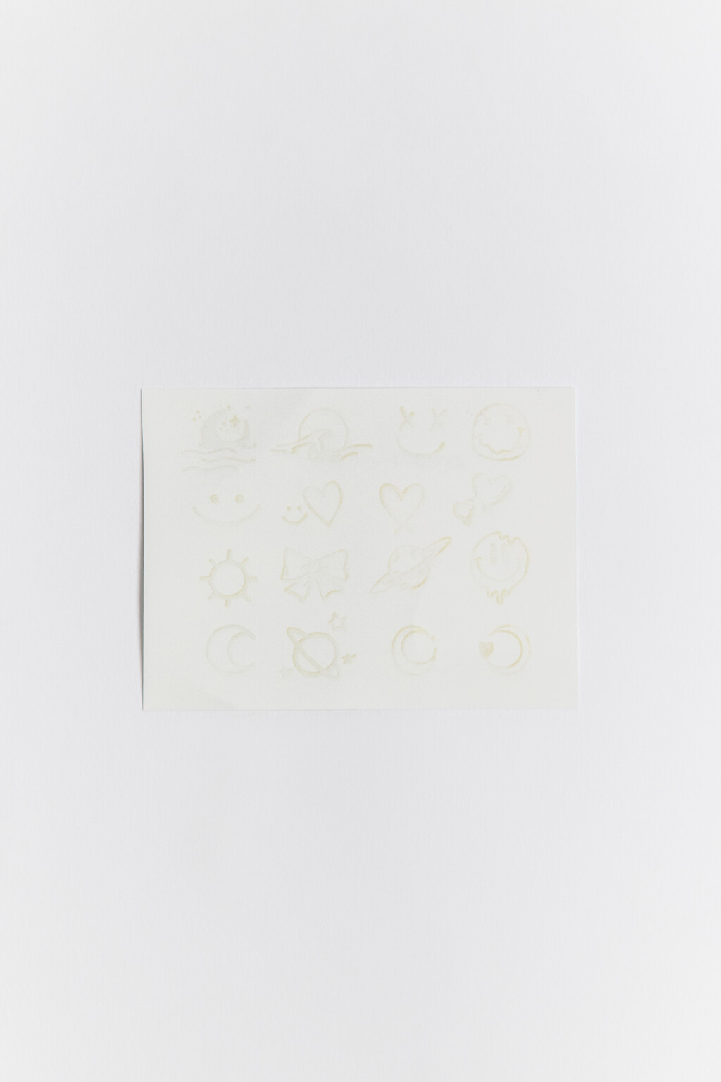 Татуировки переводные для тела - цвет черный - 2