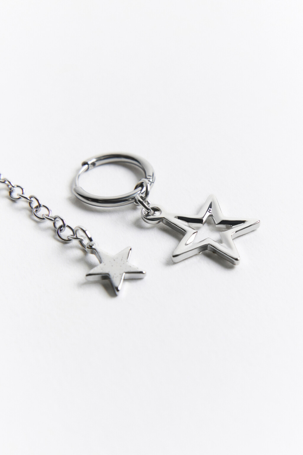 серьги женские - цвет серый - 2