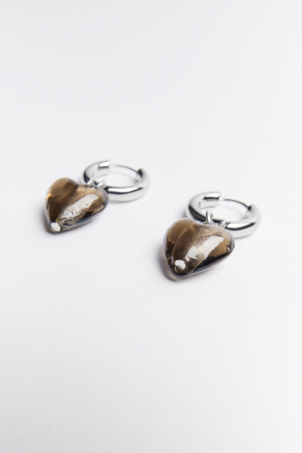 серьги женские - цвет серый - 2
