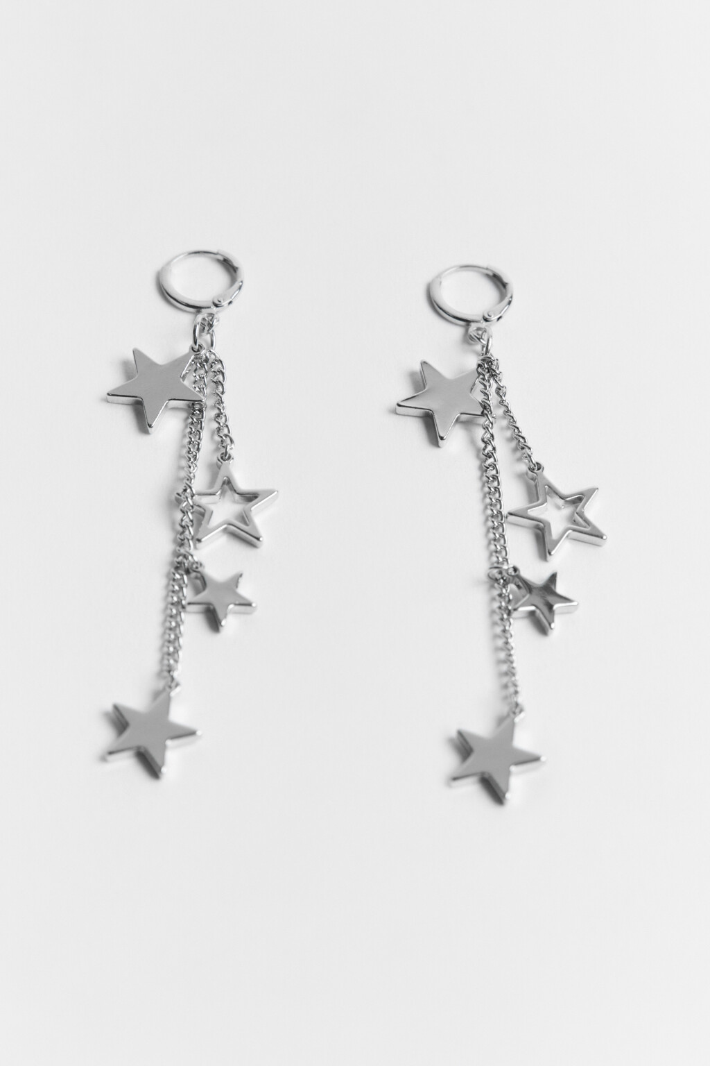 серьги женские - цвет серый - 2