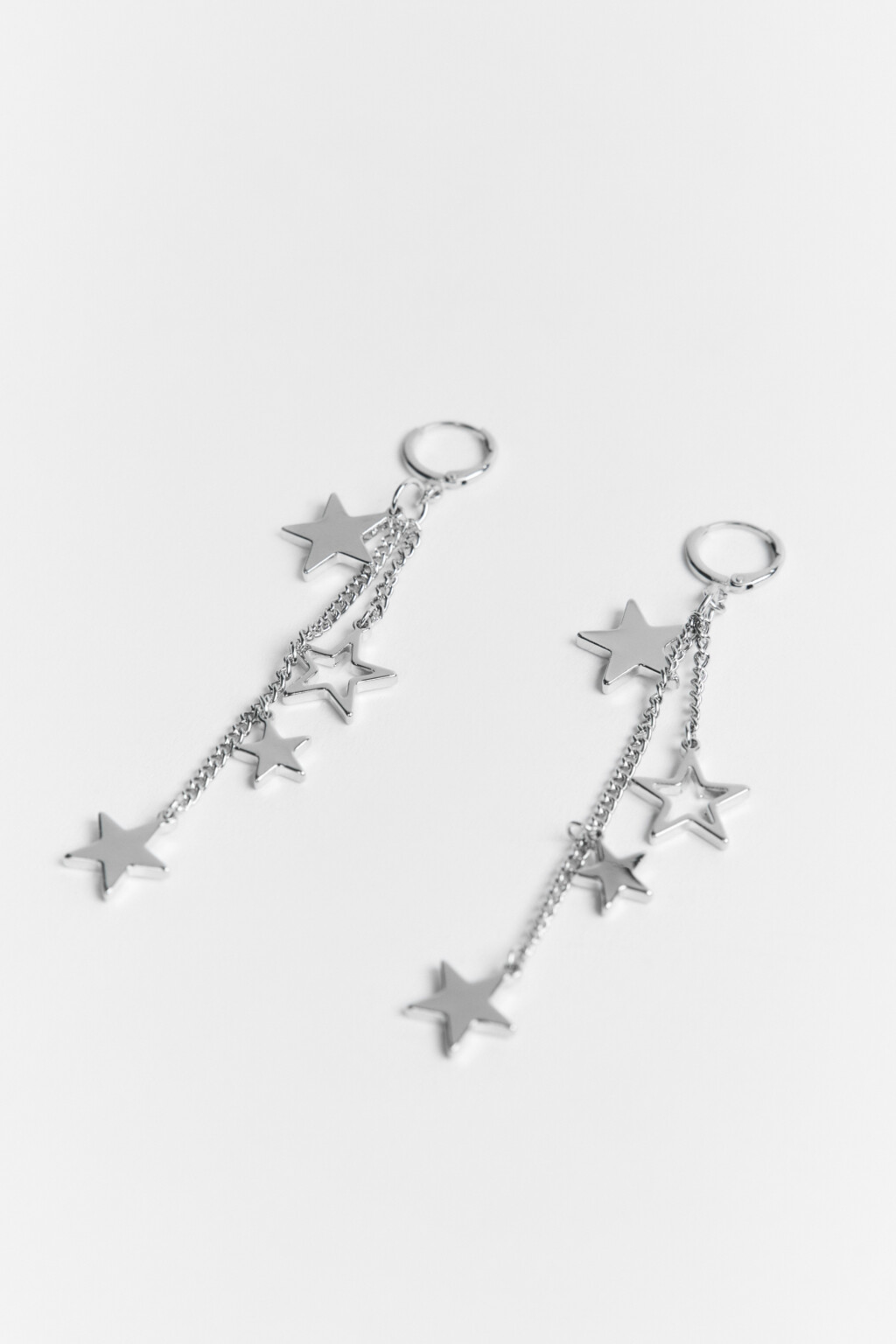 серьги женские - цвет серый - 3