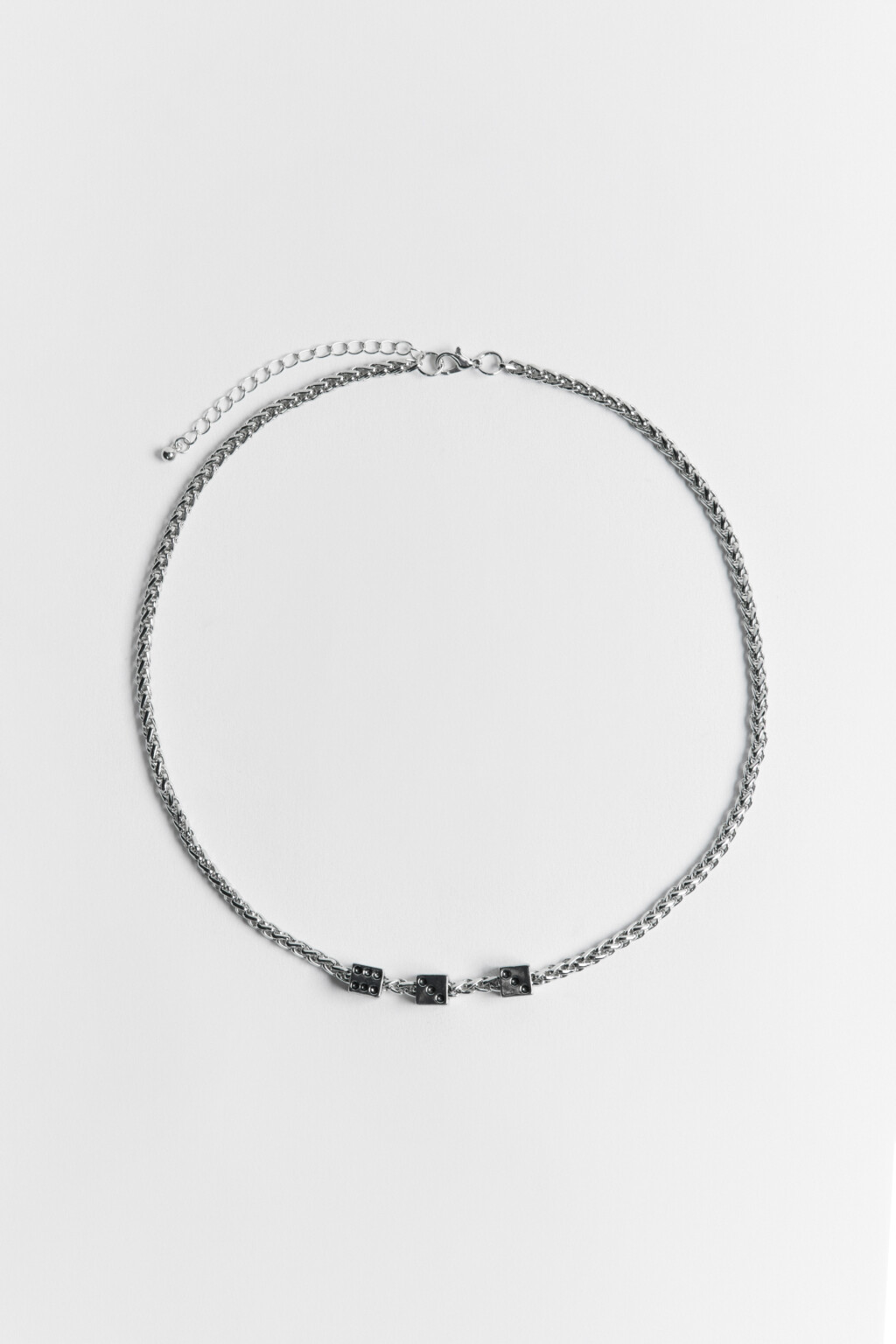 Шейное украшение женское - цвет серый - 1