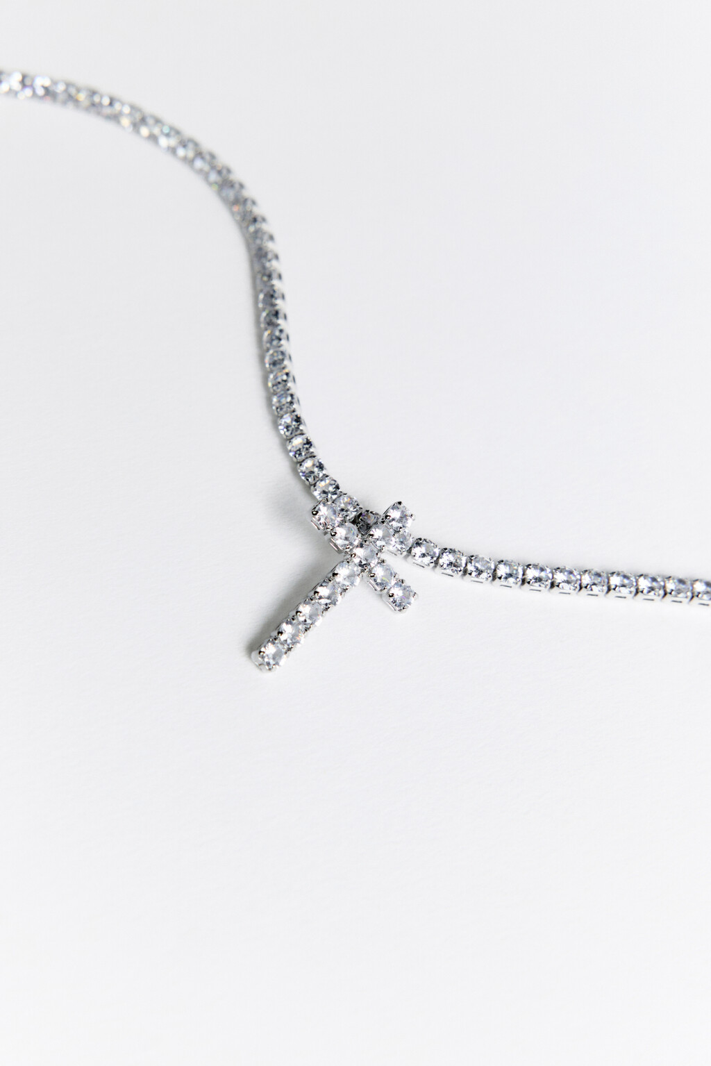 Шейное украшение женское - цвет серый - 2