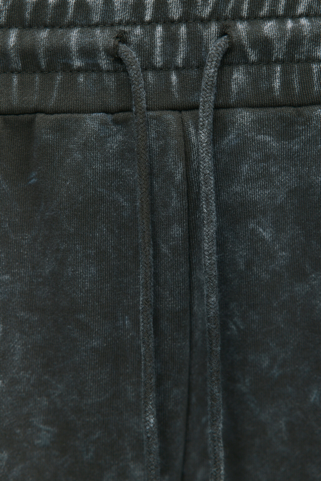 Брюки широкие трикотажные со стиркой - цвет зеленый - 6