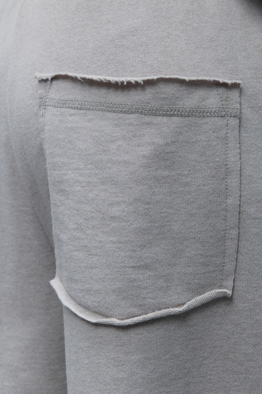 Шорты из футера с вареным эффектом - цвет зеленый - 7