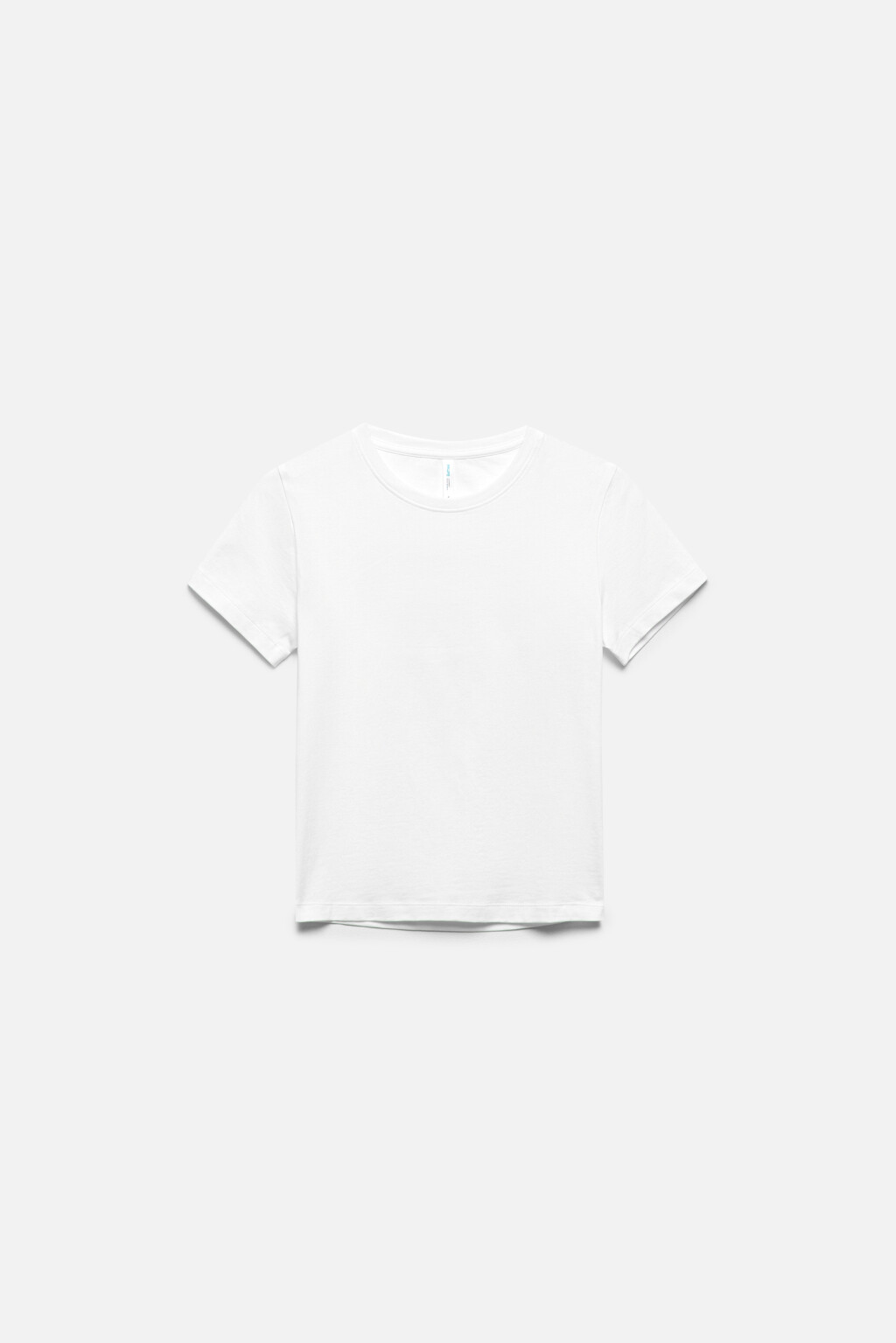 Футболка облегающая с рваной спиной - цвет белый - 8