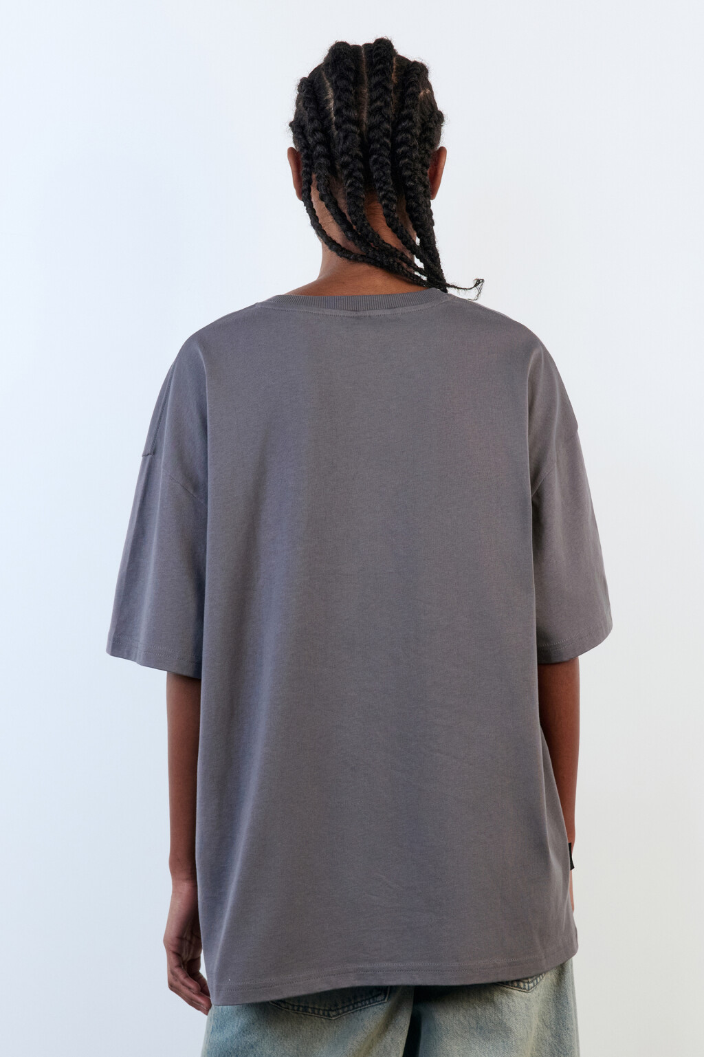 Футболка унисекс с принтом Bang! Bang! - цвет серый - 5