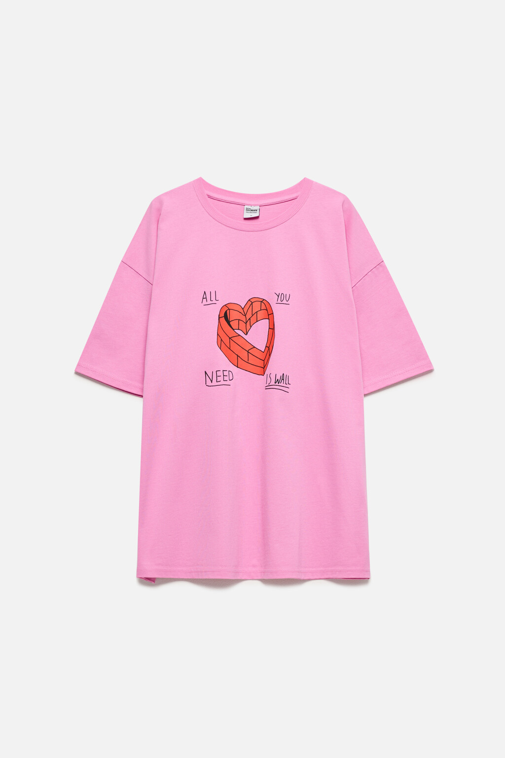 Футболка унисекс с принтом Bang! Bang! - цвет розовый - 12