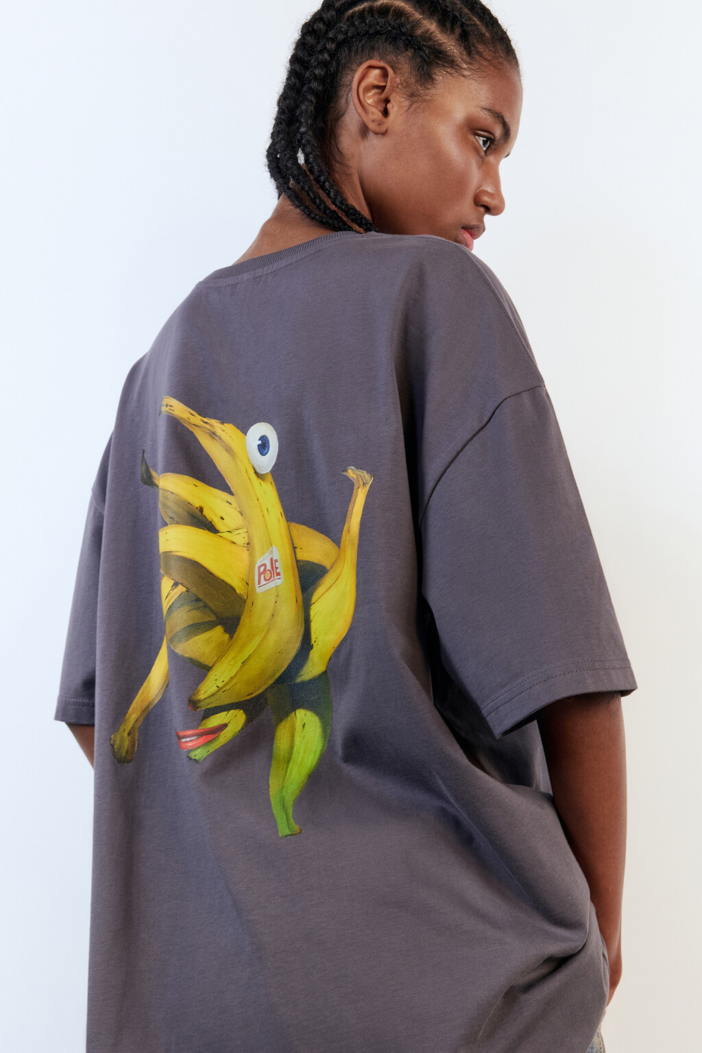 Футболка унисекс с принтом Bang! Bang! - цвет серый - 1