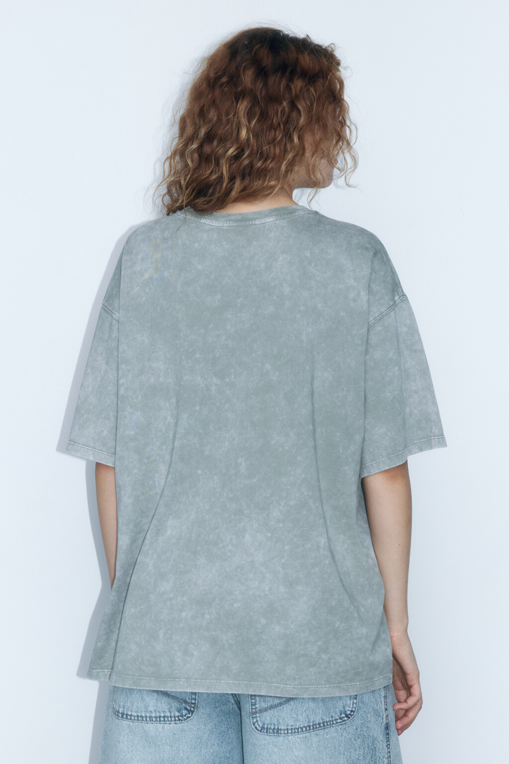 Футболка унисекс с принтом Смешарики - цвет зеленый - 4