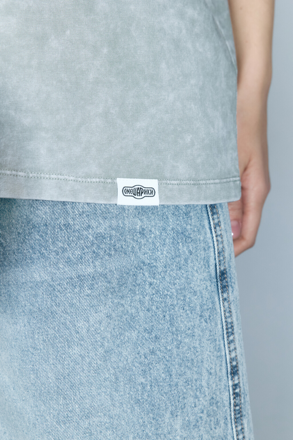 Футболка унисекс с принтом Смешарики - цвет зеленый - 7