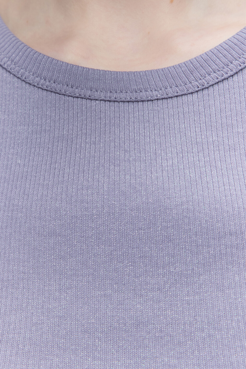 Майка в рубчик на широких бретелях - цвет мультиколор - 6