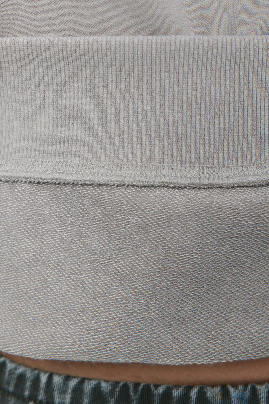 Свитшот из футера со стиркой и принтом - цвет бежевый - 8