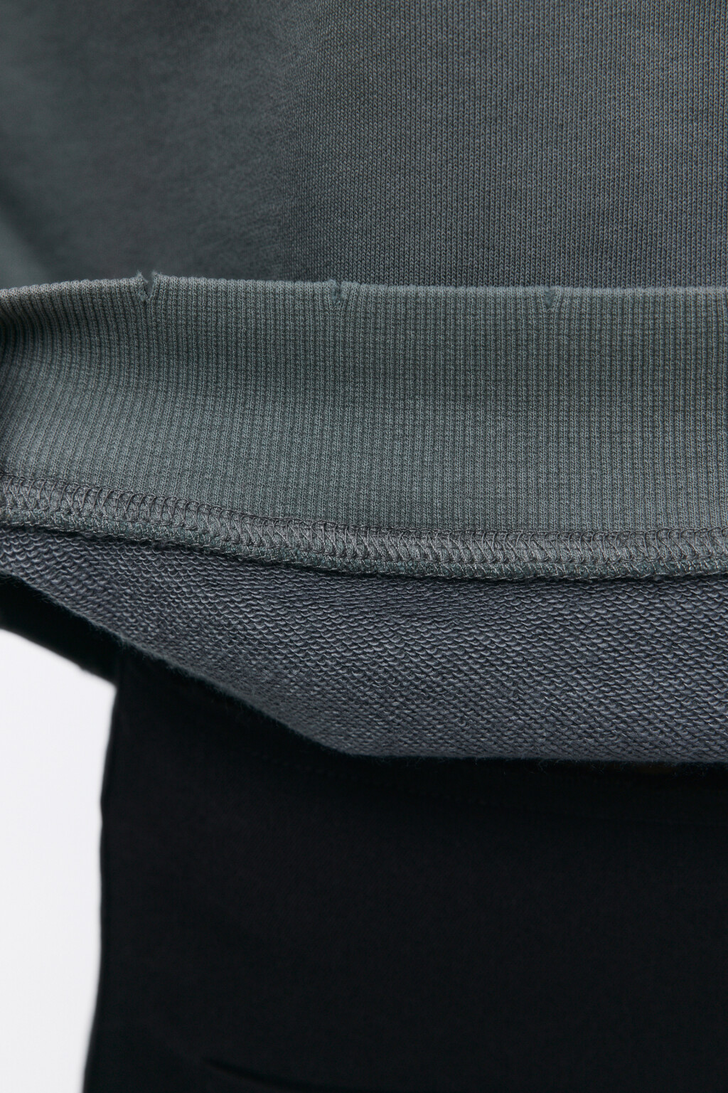 Свитшот oversize с состаренным эффектом - цвет серый - 8