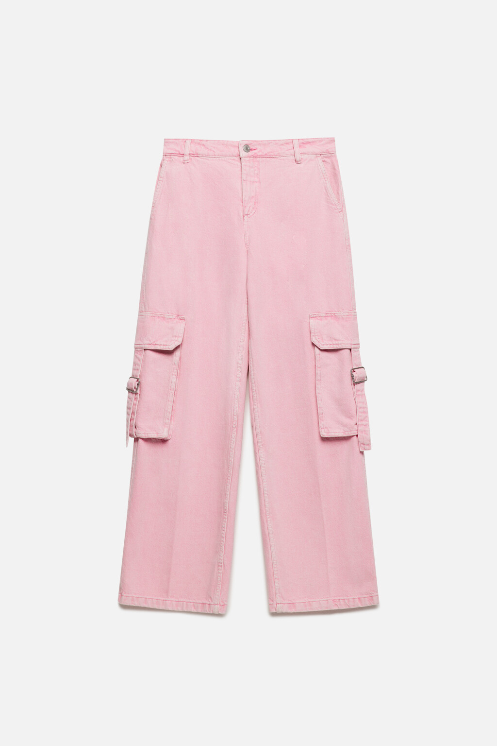 Джинсы карго с низкой посадкой - цвет розовый - 8