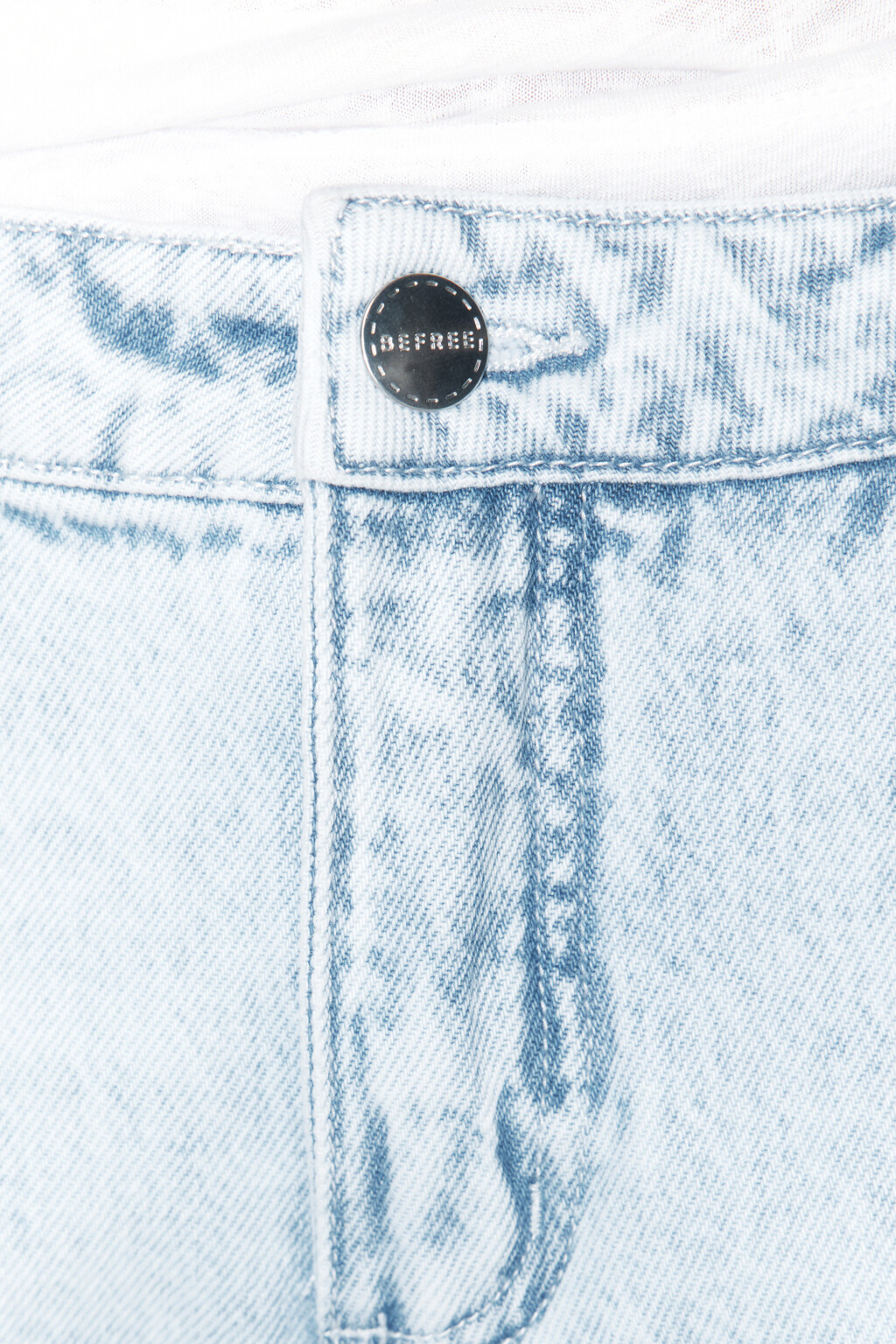 Джинсы широкие с низкой посадкой - цвет голубой - 6