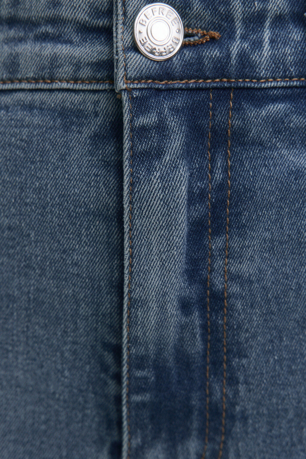 Джинсы клеш с высокой посадкой - цвет голубой - 7