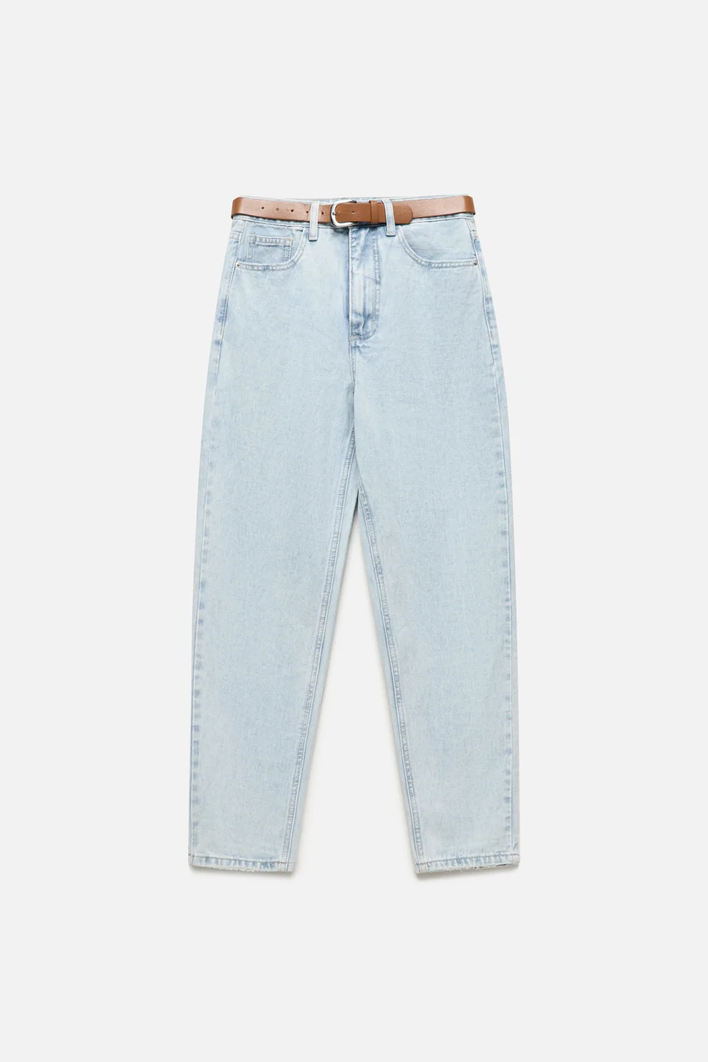 Mom fit jeans pull and bear hot sale