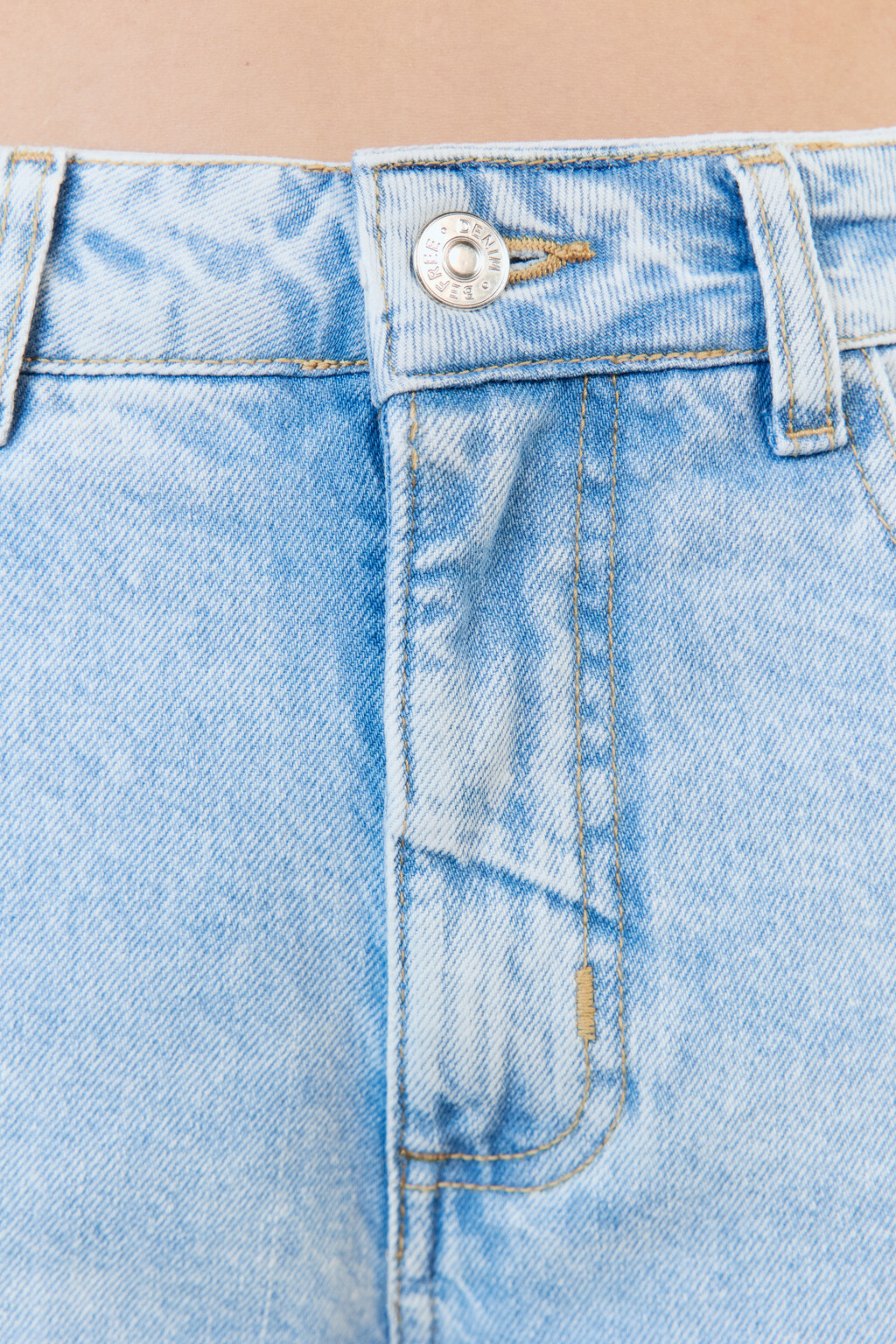 Джинсы mom fit с высокой посадкой - цвет голубой - 8