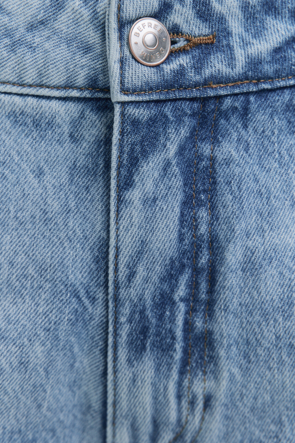 Джинсы barrel fit рваные с потертостями - цвет голубой - 7